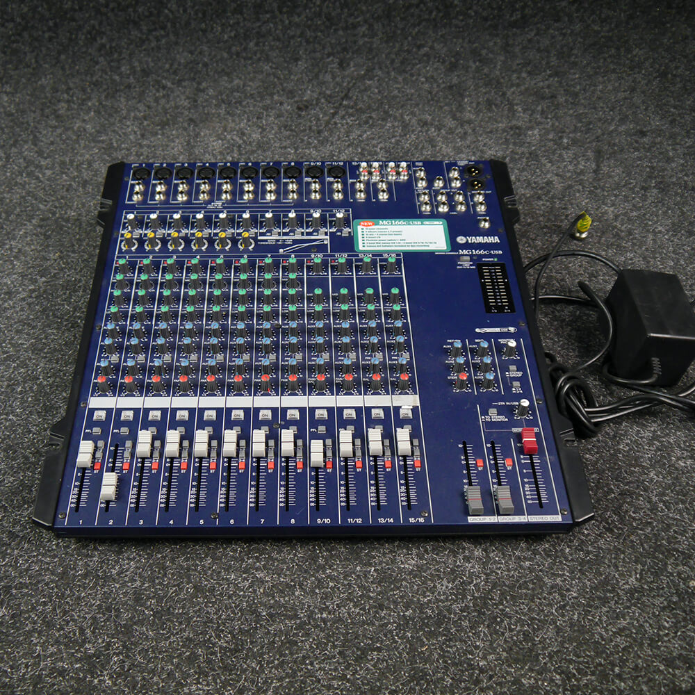 Yamaha MG166C Analog Mixer 2nd Hand Rich Tone Music