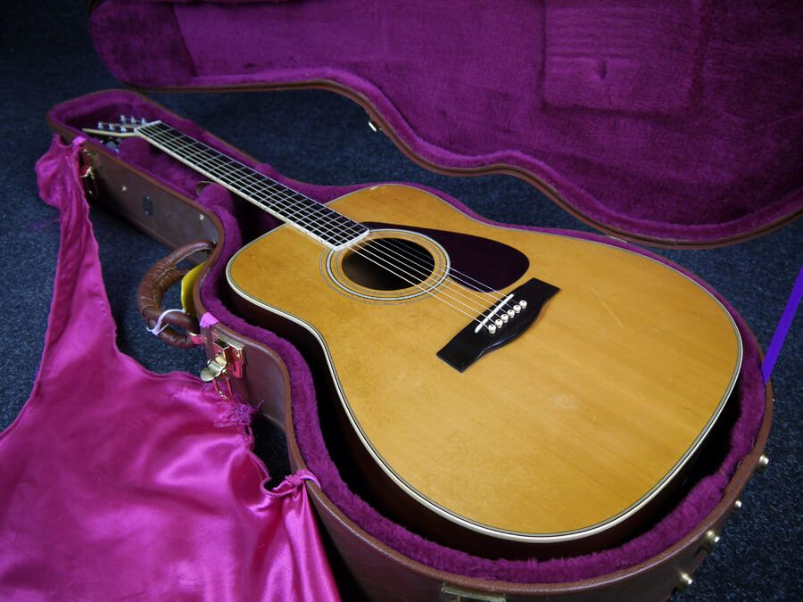 Yamaha FG-340 Acoustic Guitar - Natural w/Hard Case - 2nd Hand | Rich ...