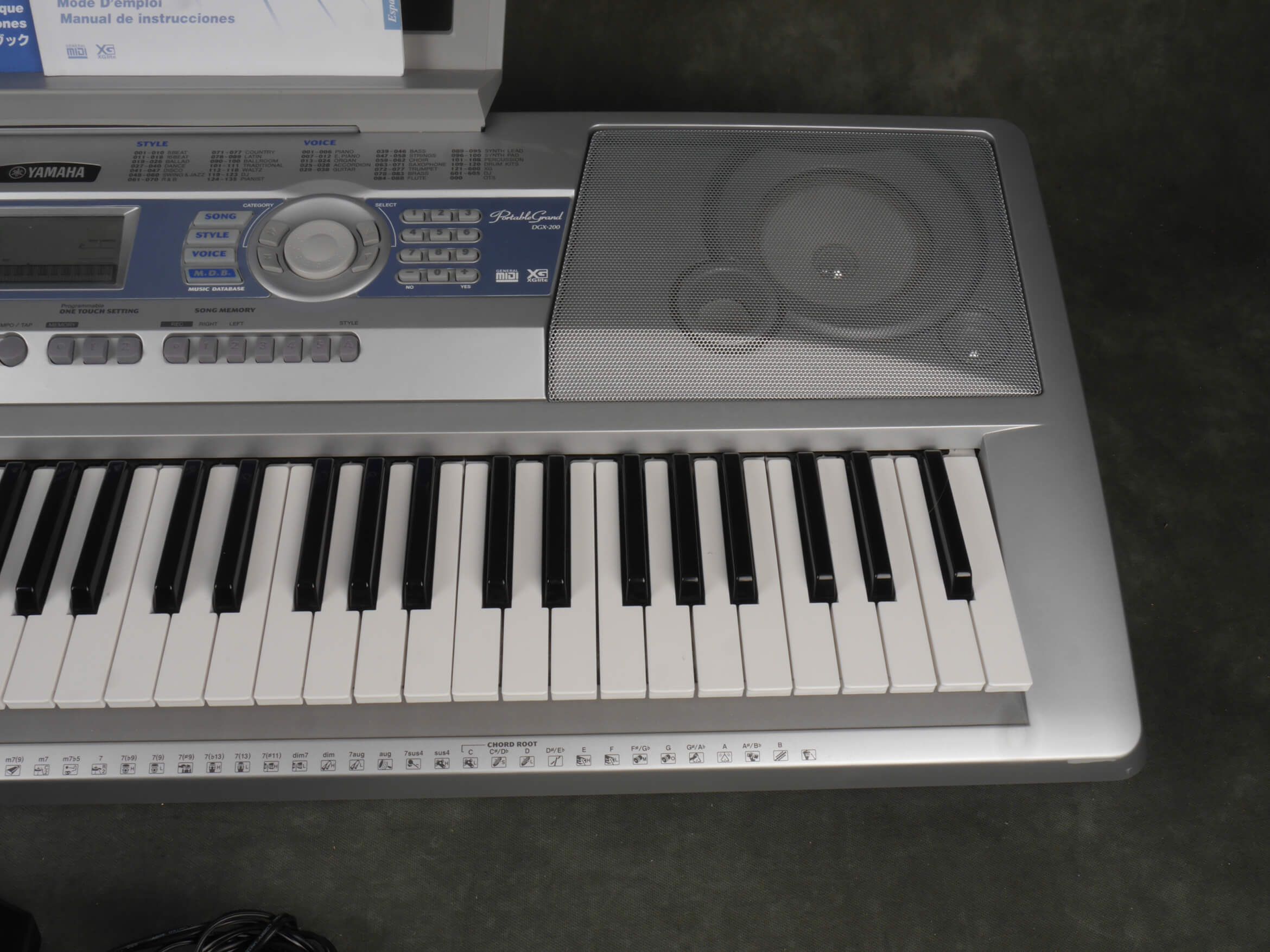 Yamaha DGX200 Electronic Keyboard 2nd Hand Rich Tone Music