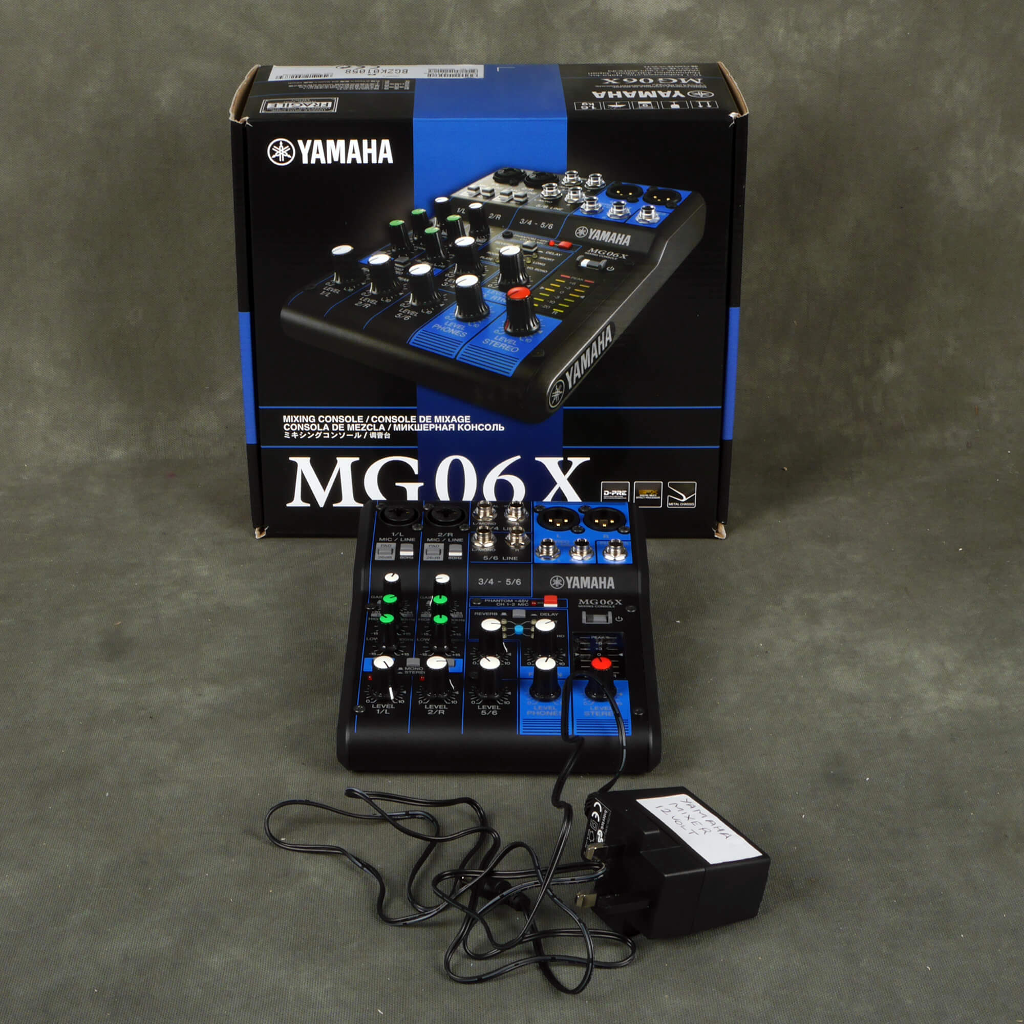 Yamaha MG06X 6-Channel Mixing Console w/Box & PSU - 2nd Hand | Rich