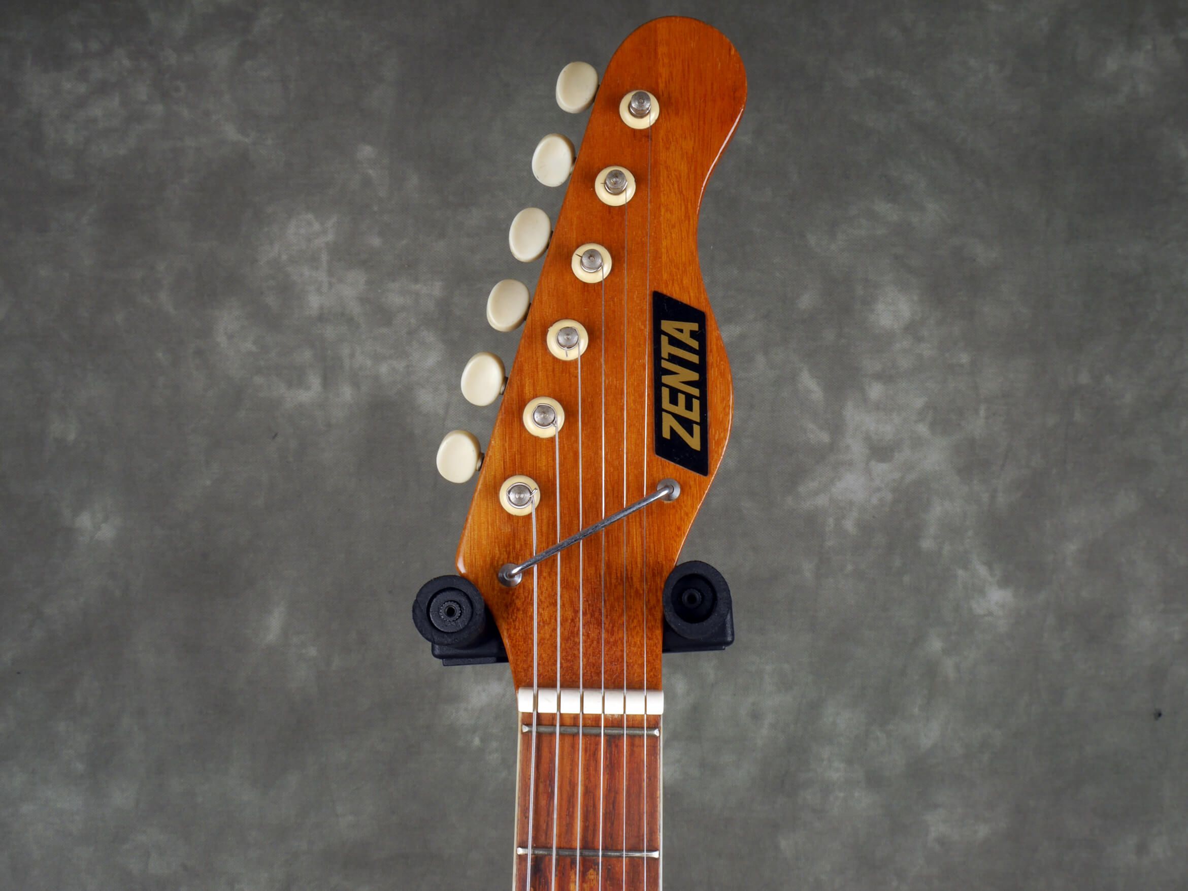 Zenta Early 70s Japanese Electric Guitar Vintage White 2nd Hand Rich Tone Music