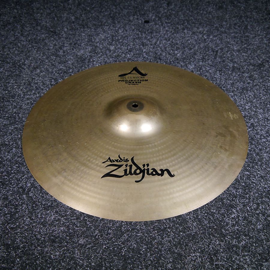Zildjian A Custom Projection 19 Inch Crash Cymbal 2nd Hand Rich