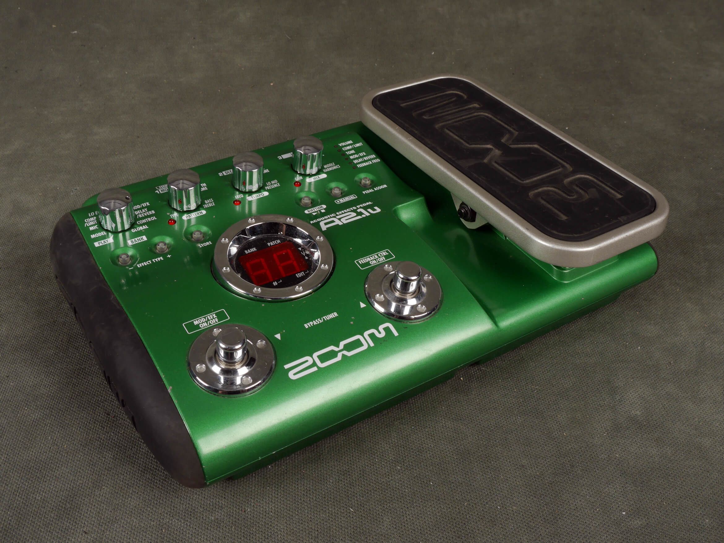 Zoom A2.1U Acoustic MultiFX Pedal 2nd Hand Rich Tone Music
