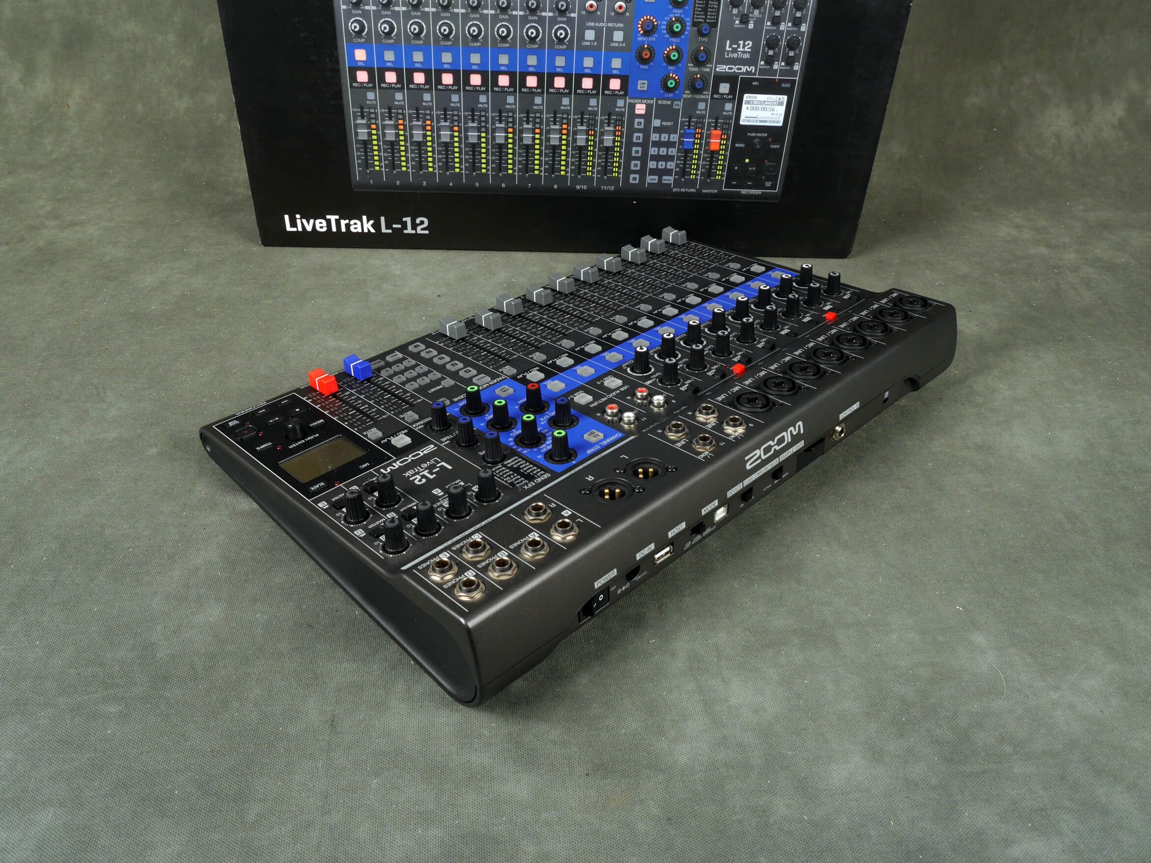 Zoom L12 Livetrak MultiTrack Recorder & Interface w/Box & PSU 2nd