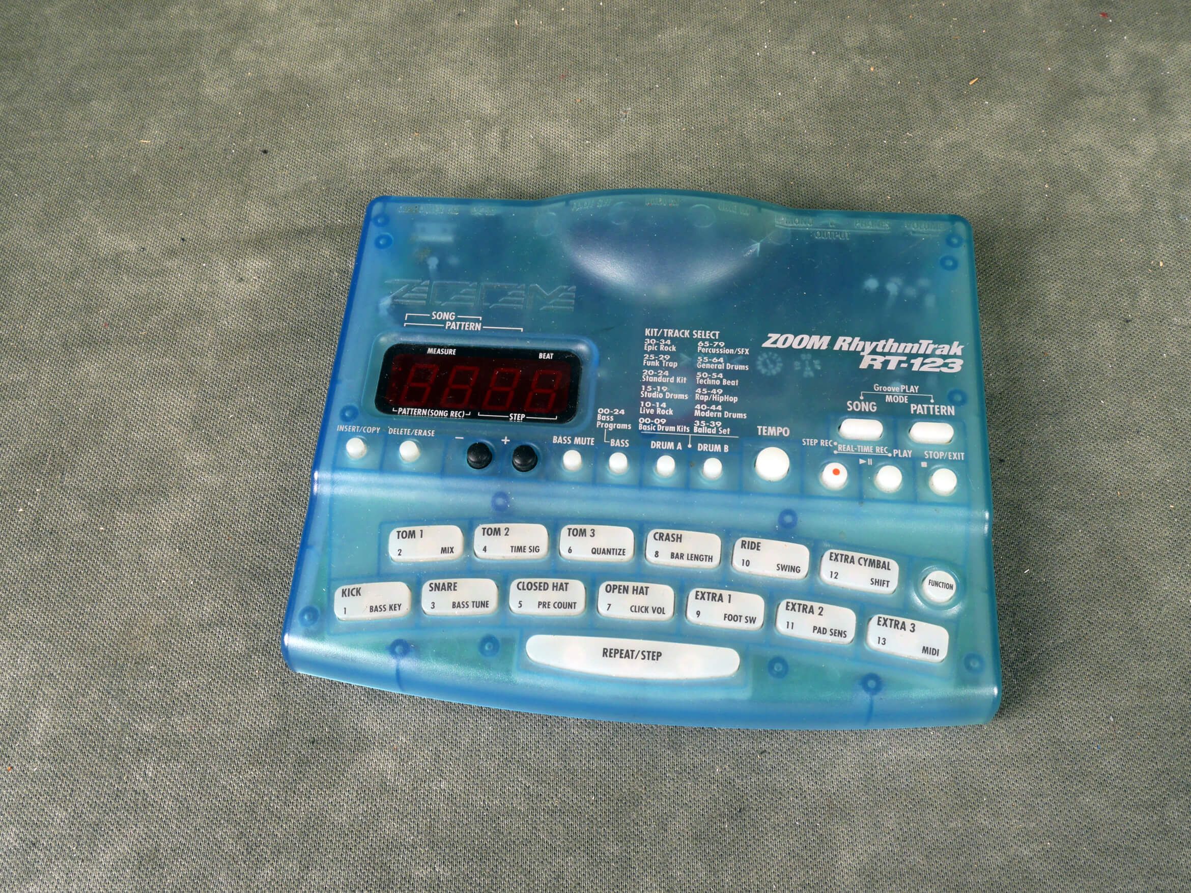 Zoom RhythmTrak RT123 Drum Machine 2nd Hand Rich Tone Music