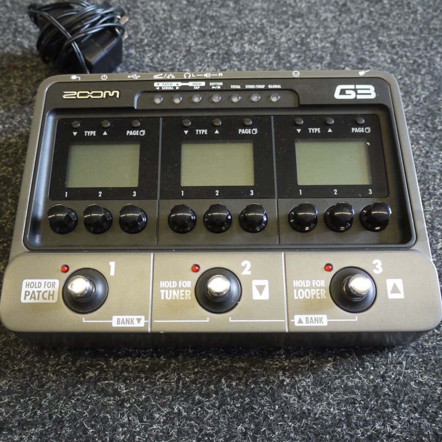 Zoom G3 FX Pedal - 2nd Hand | Rich Tone Music