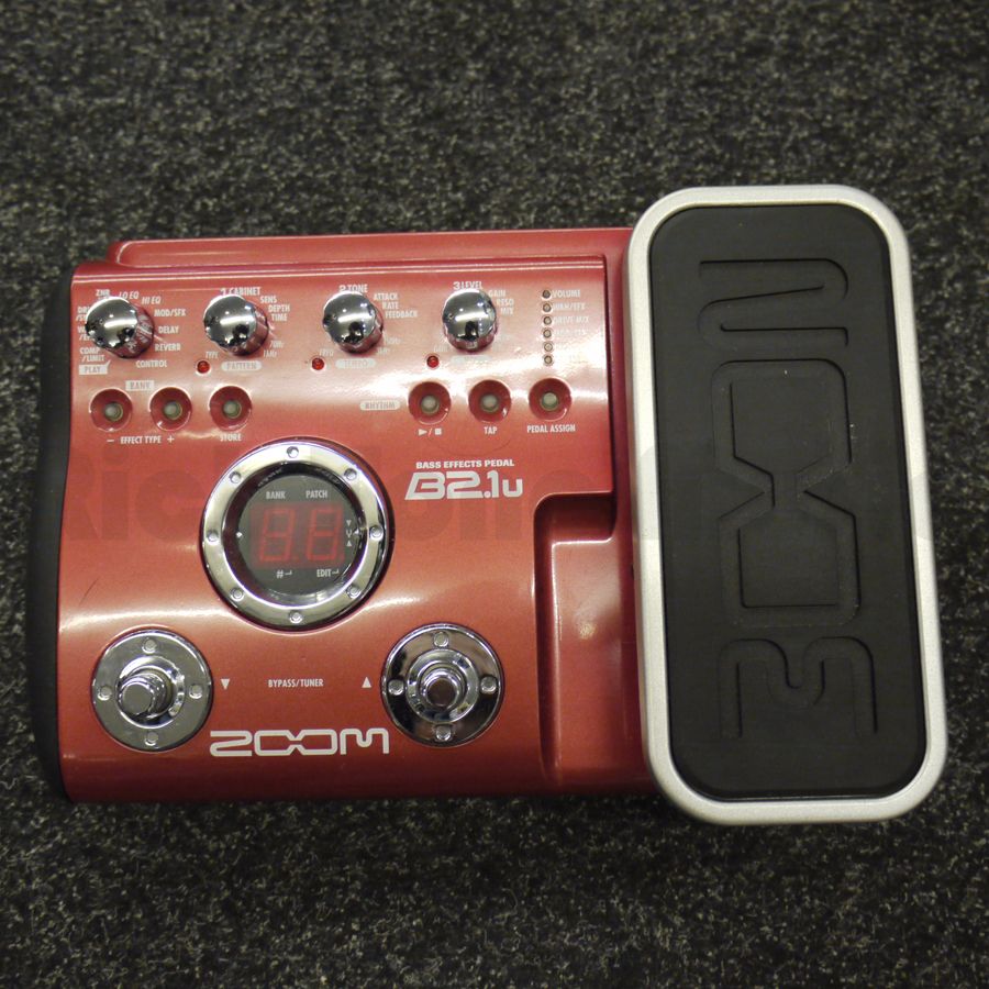 Zoom B2.1U Bass Multi Effects Unit 2nd Hand Rich Tone Music