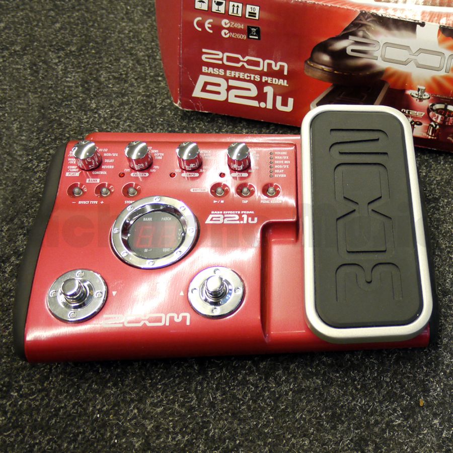 Zoom B2.1u Bass Multi Effects Processor w/ Box 2nd Hand Rich Tone Music