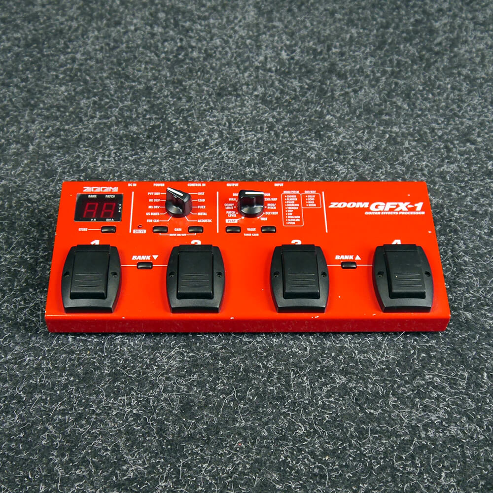 Zoom GFX1 Guitar Effects Processor 2nd Hand Rich Tone Music