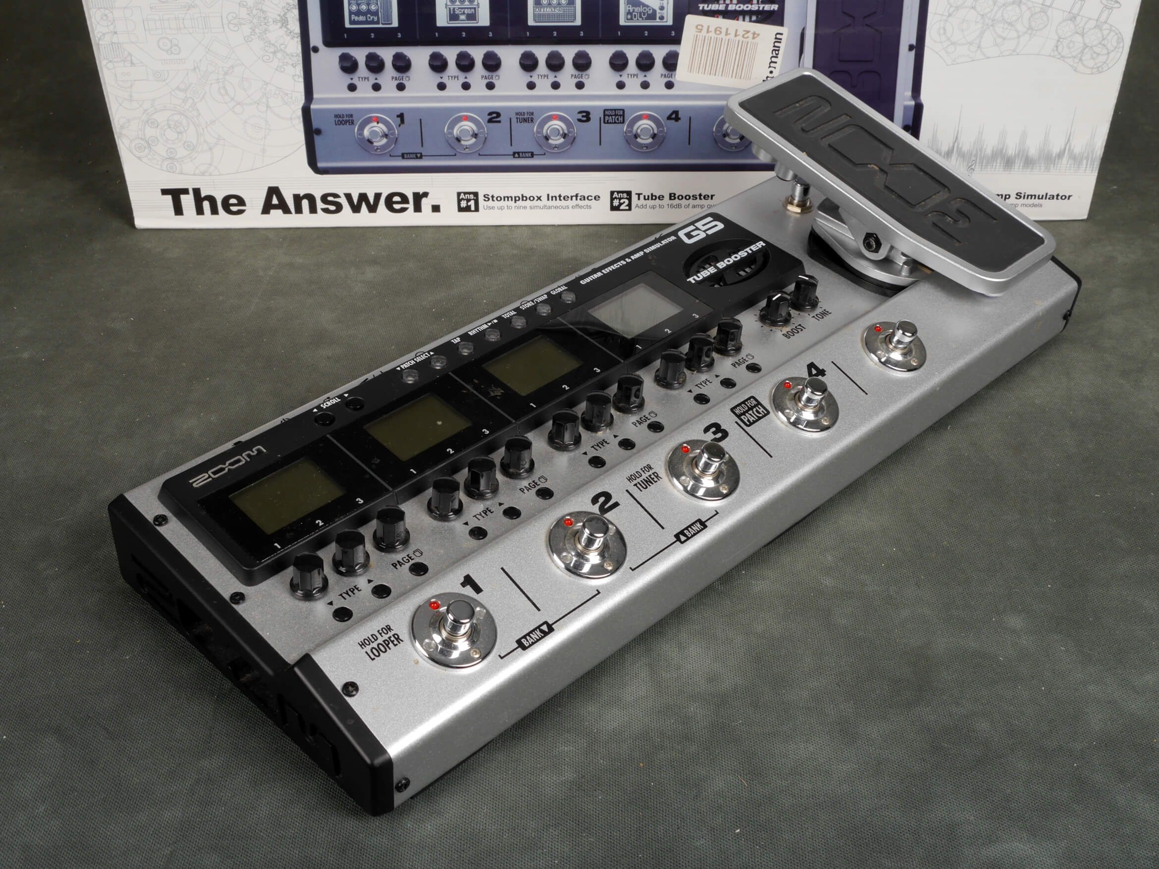 Zoom G5 Guitar Effects Processor w/Box & PSU 2nd Hand Rich Tone Music