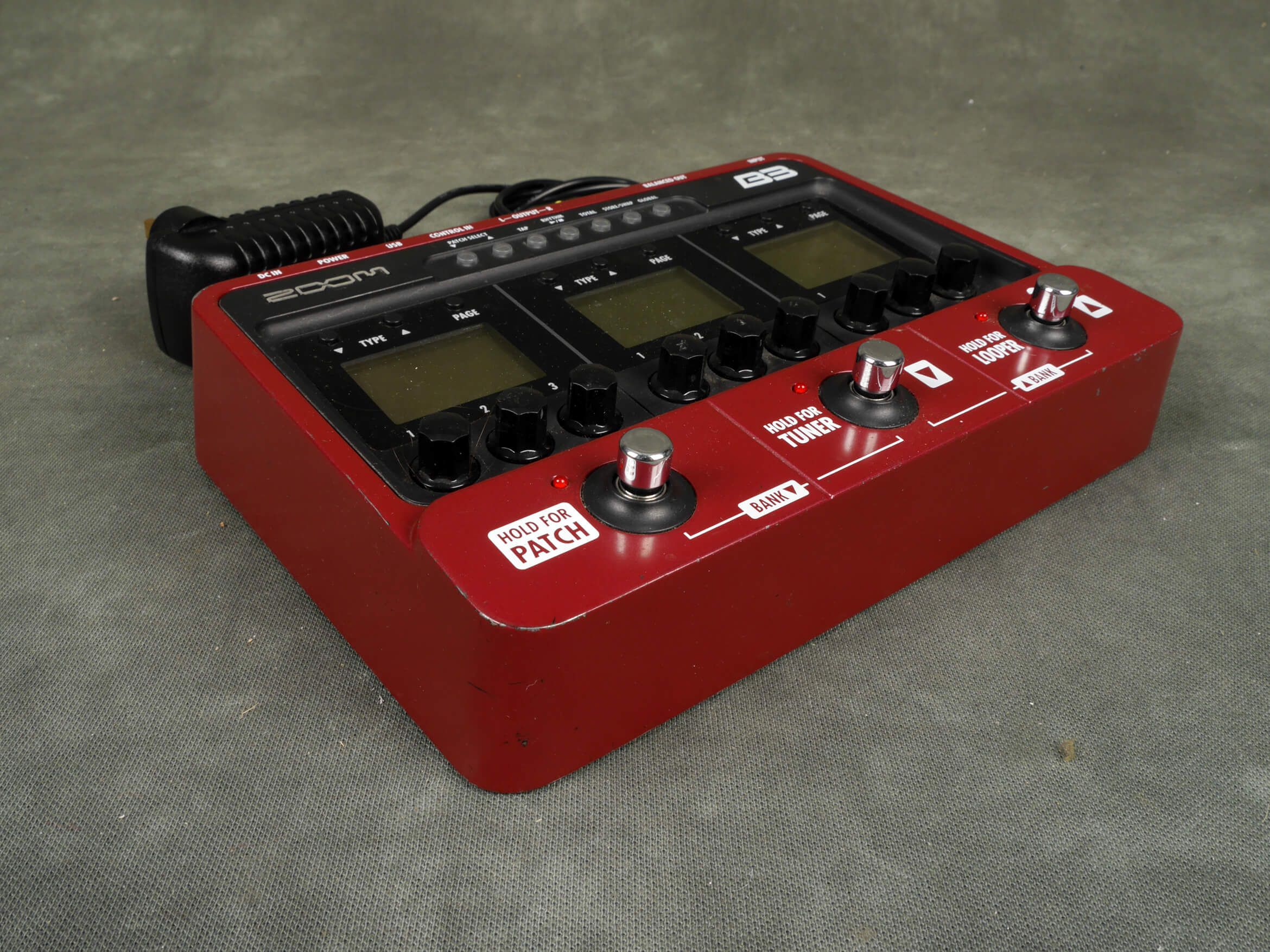 Zoom B3 Bass Multi FX Pedal 2nd Hand Rich Tone Music