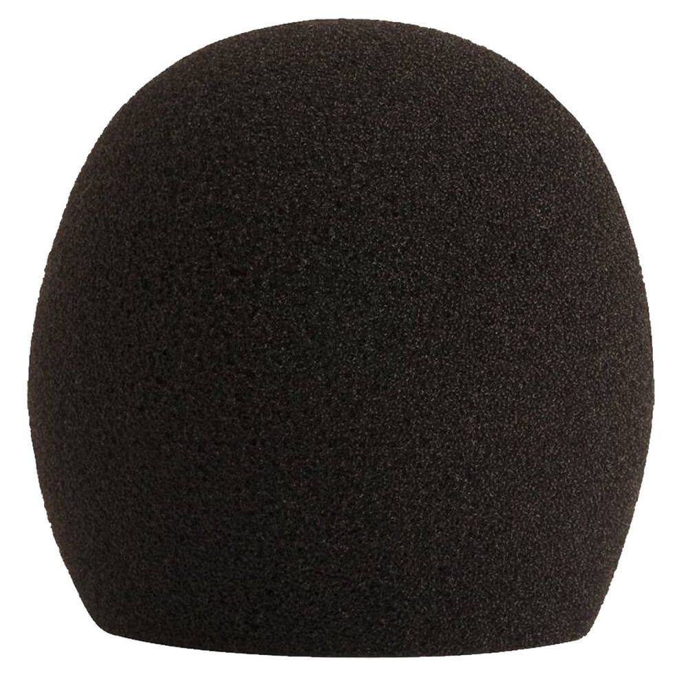 Shure A58WS Foam Windscreen for Ball Type Microphone, Black Rich Tone