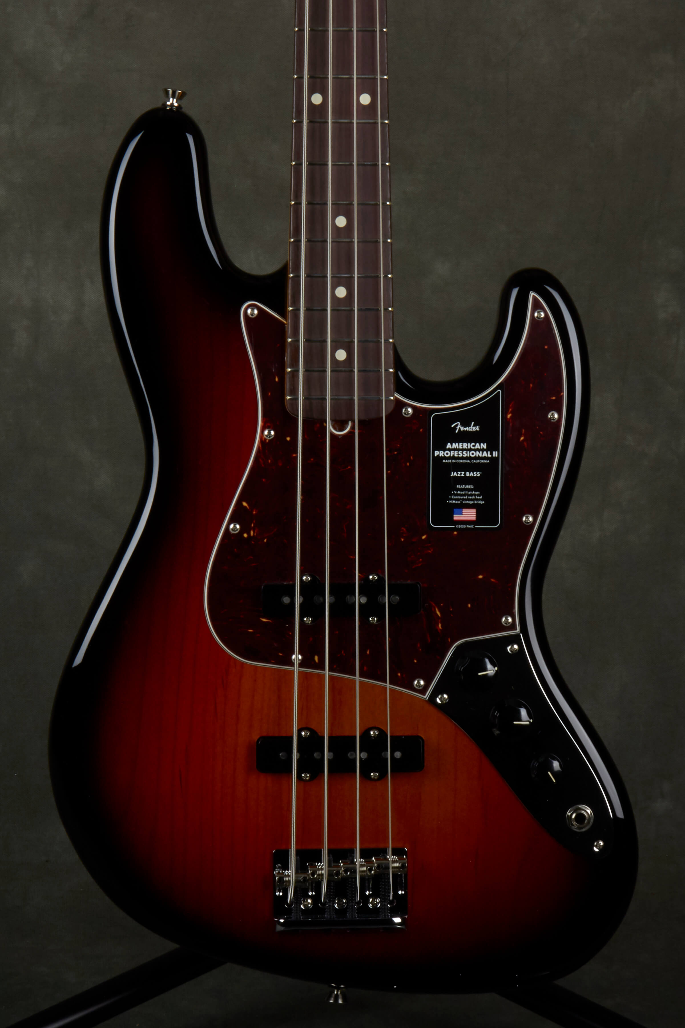 Fender American Professional Ii Jazz Bass Rw Tone Sunburst Rich Tone Music