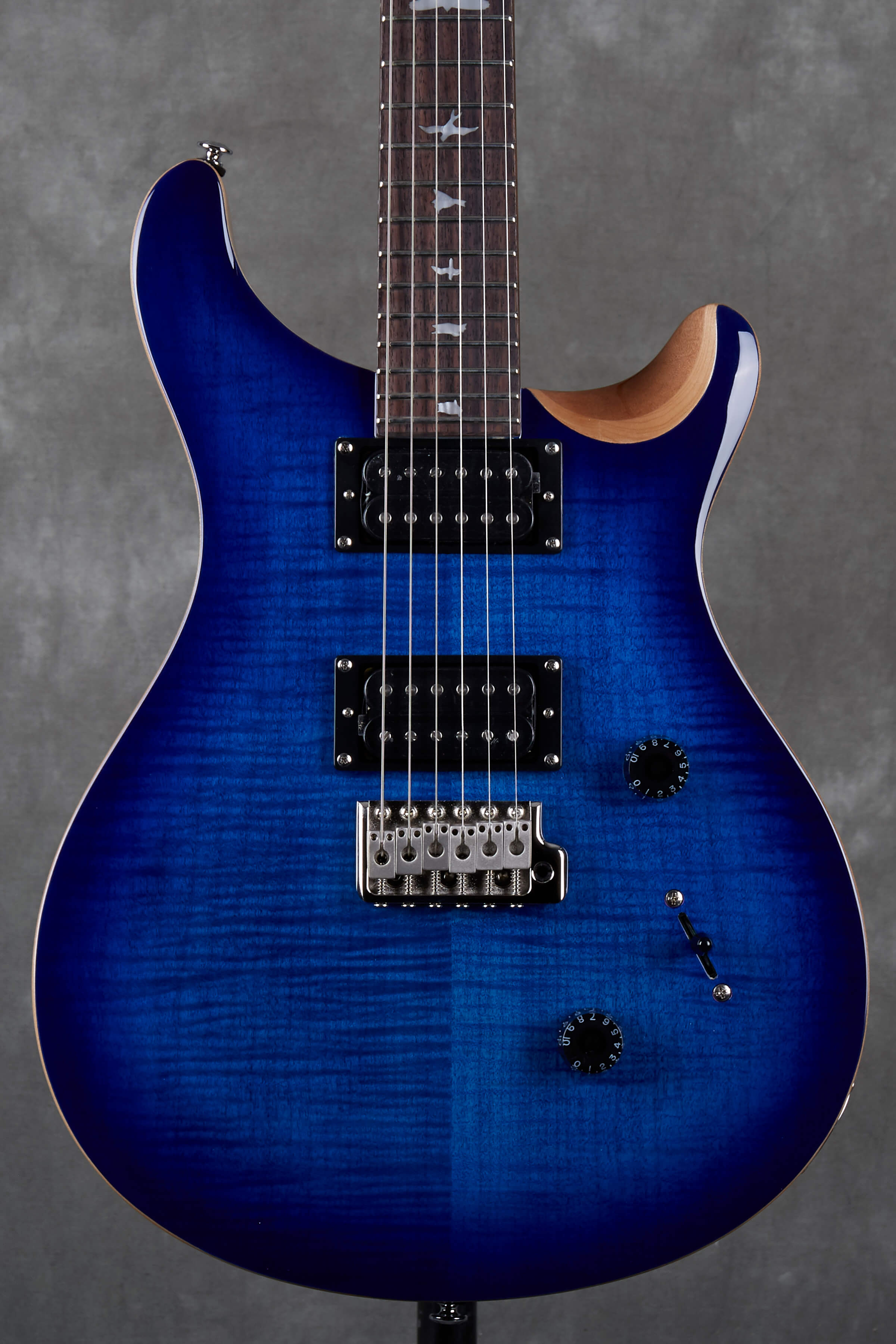 PRS SE Custom 24 - Faded Blue Burst | Rich Tone Music