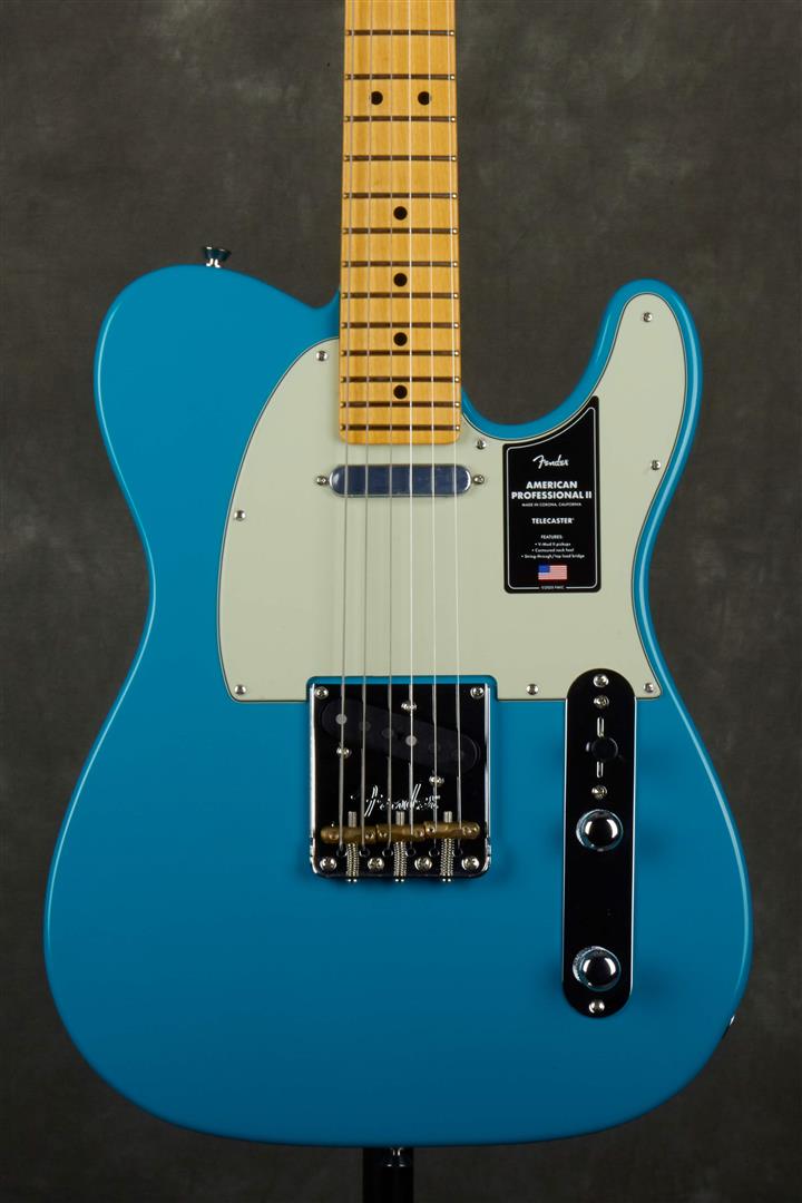 Fender American Professional II Telecaster MN Miami Blue Rich Tone Music