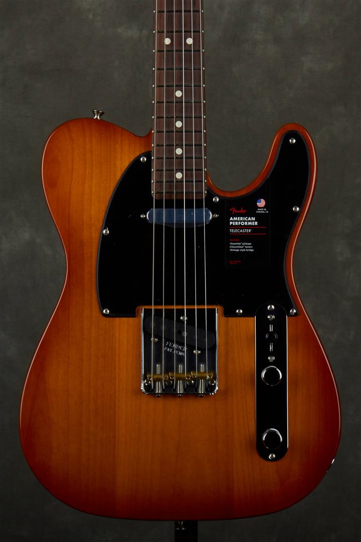 Fender American Performer Telecaster RW Honey Burst Rich Tone Music