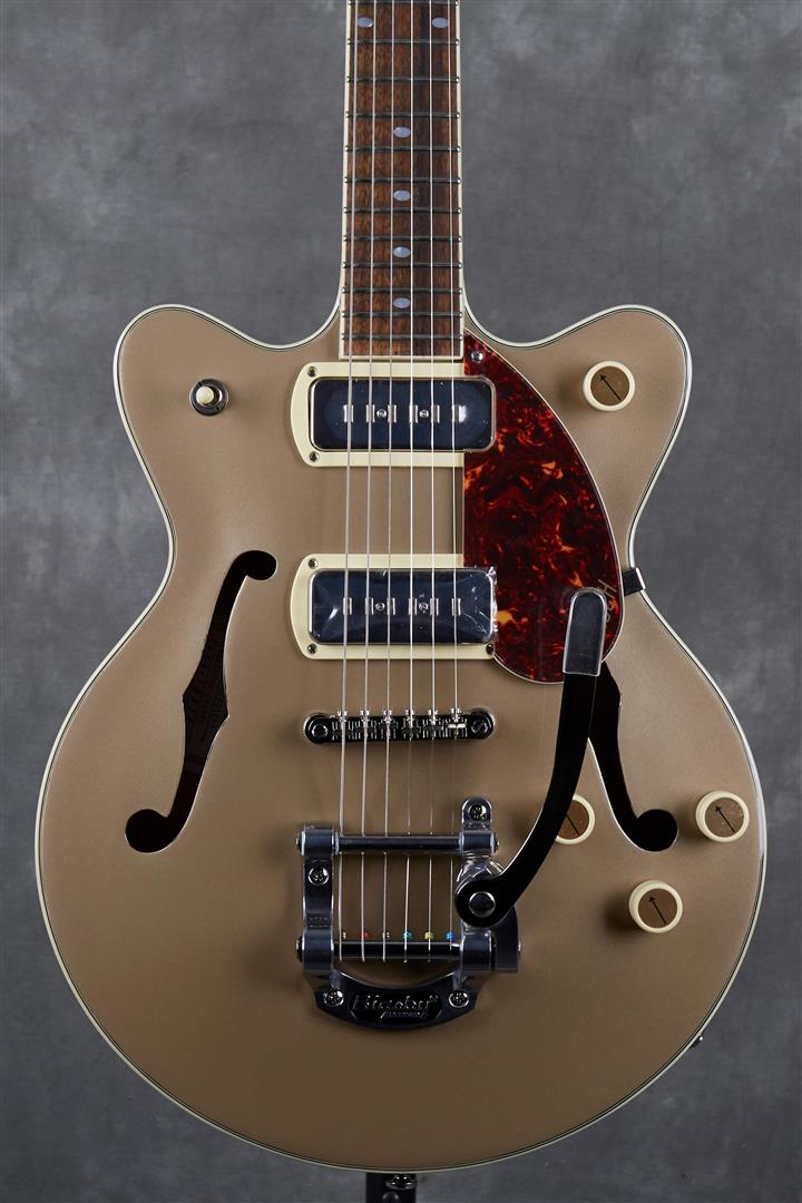 Gretsch G2655T-P90 Streamliner Jr. W/Bigsby - LRL - Two-Tone Sahara ...